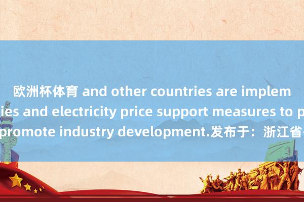 欧洲杯体育 and other countries are implementing subsidies and electricity price support measures to promote industry development.发布于：浙江省-尊龙凯龙时(中国)官方网站